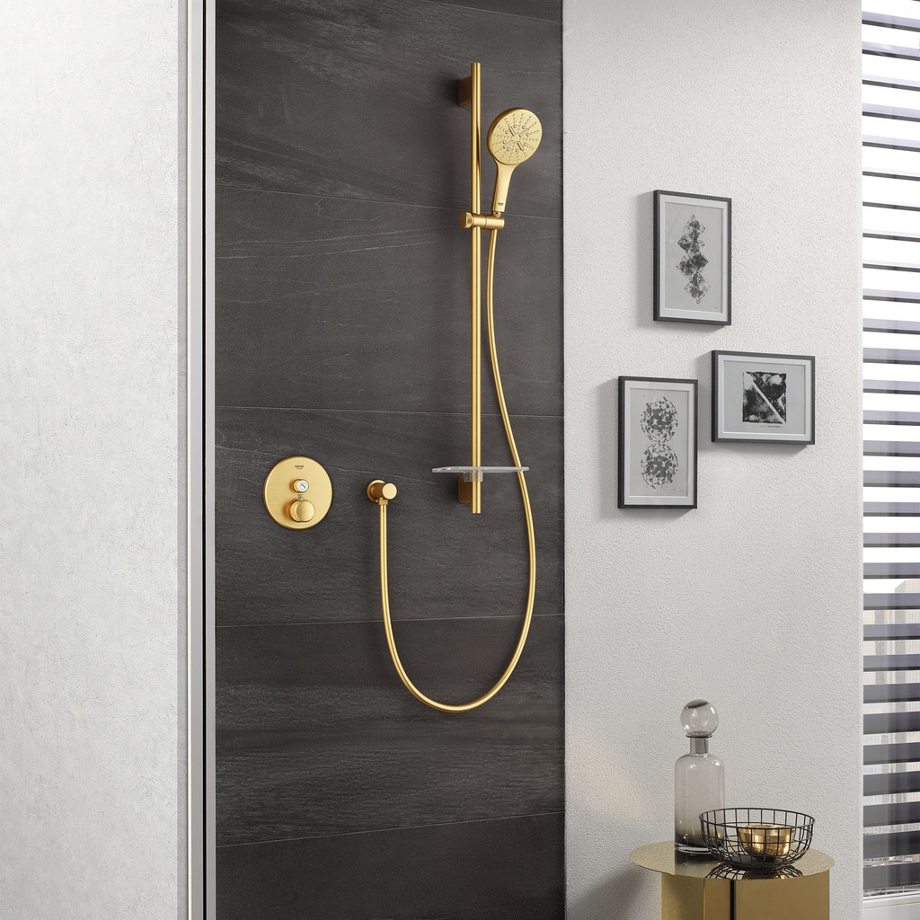 Grohe 26603GN0 Rainshower Smartactive 36" Rail Brushed Cool Sunrise