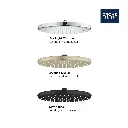 Grohe 26715EN0 Tempesta 250 Showerhead - Round, 1.75Gpm Grohe Brushed Nickel