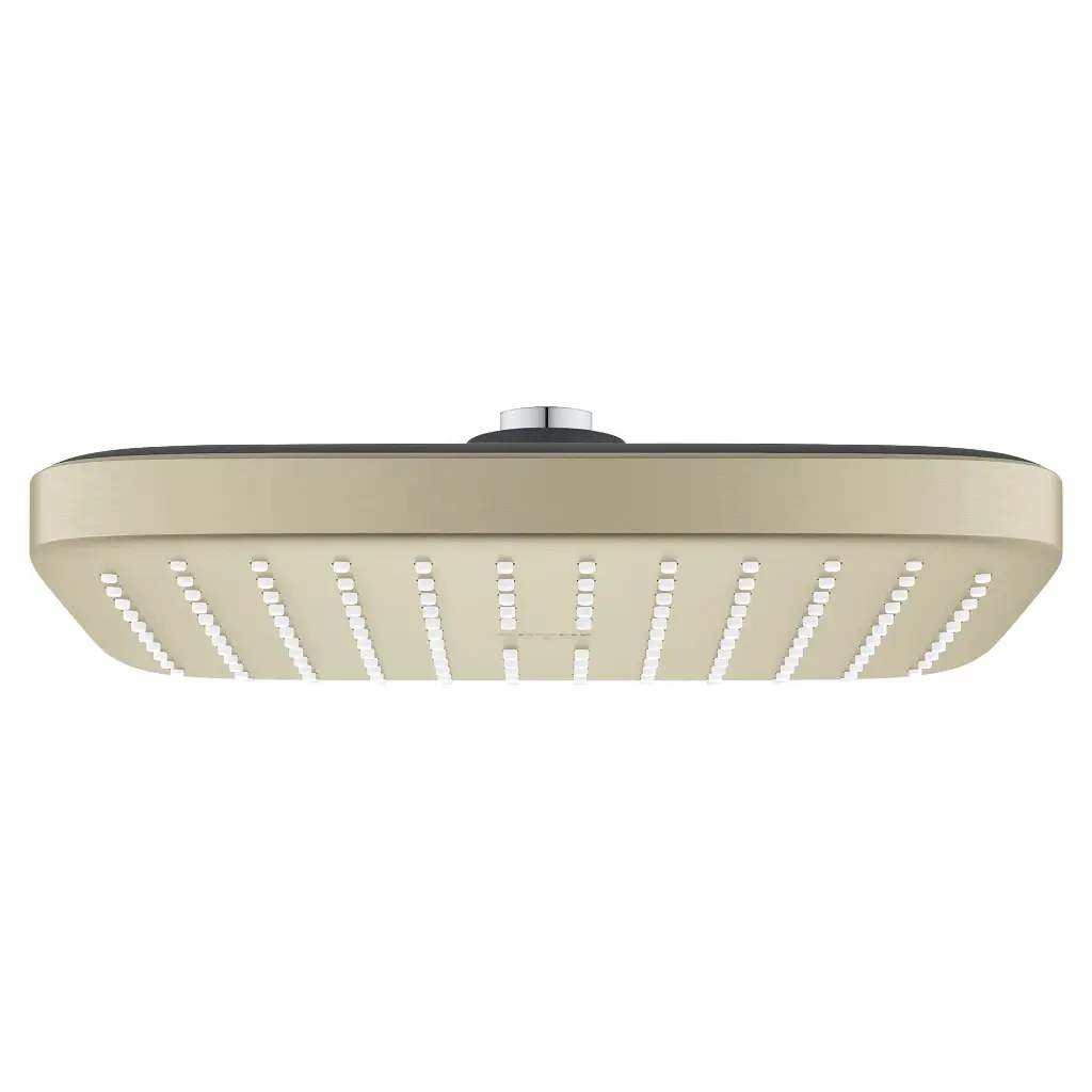 Grohe 26718EN0 Tempesta 250 Showerhead - Cube, 1.75Gpm Grohe Brushed Nickel