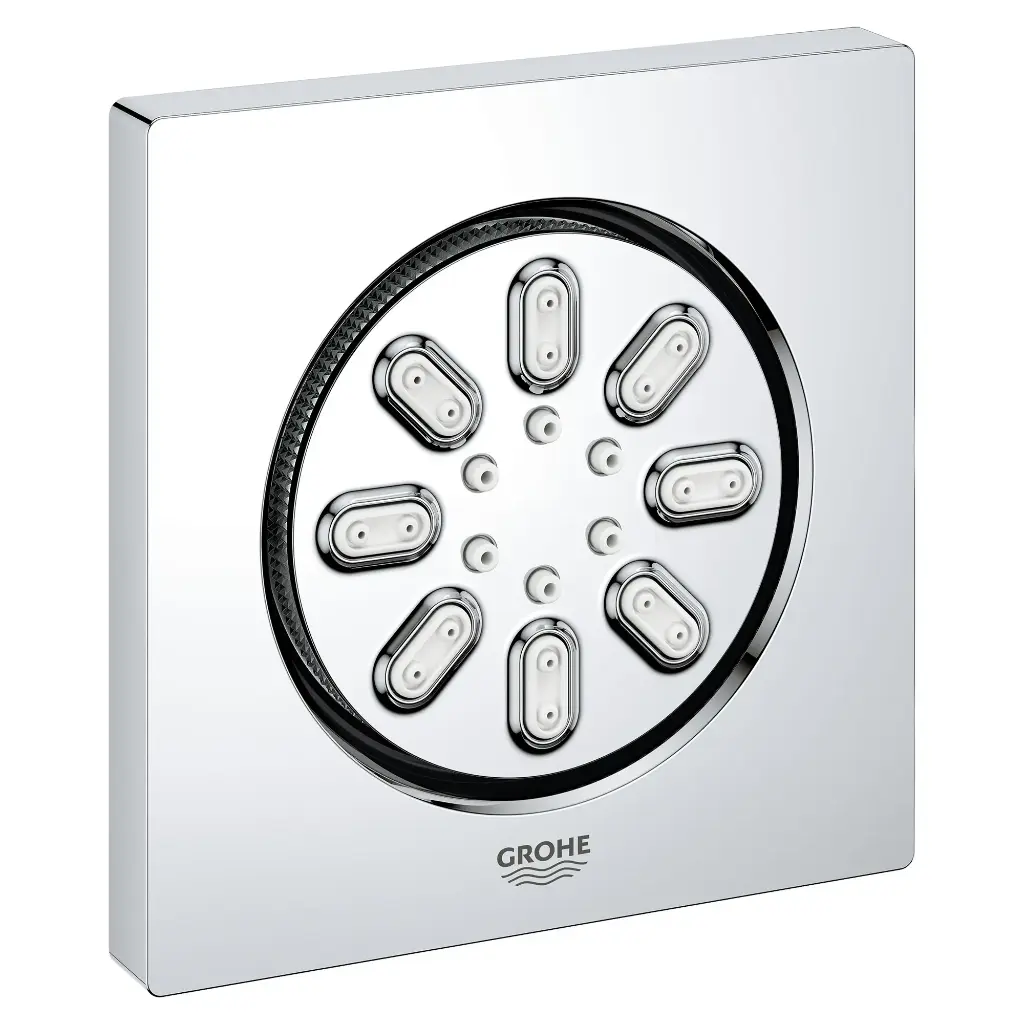 Grohe 26745000 Rainshower Aqua Body Spray, Square Grohe Chrome
