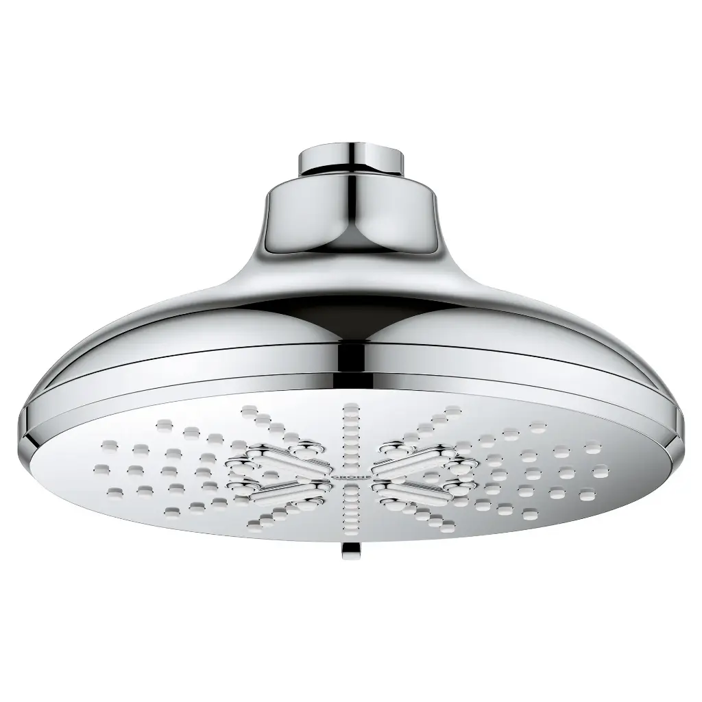 Grohe 26789000 Shower Head 6-1/2" 3 Sprays 1.75Gpm Chrome