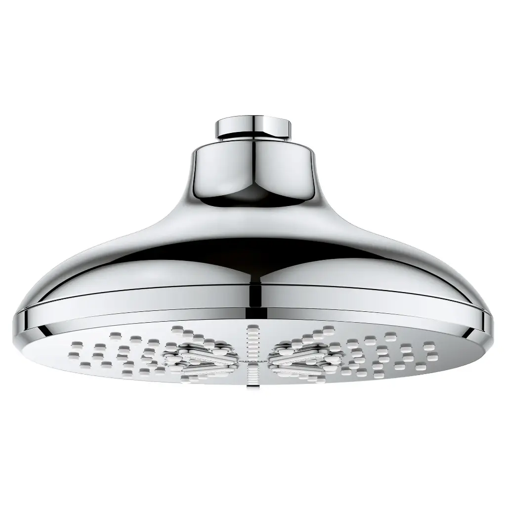 Grohe 26789000 Shower Head 6-1/2" 3 Sprays 1.75Gpm Chrome