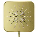 Grohe 26797GN0 Shower Head 6-1/2" 3 Sprays 1.75Gpm Brushed Cool Sunrise