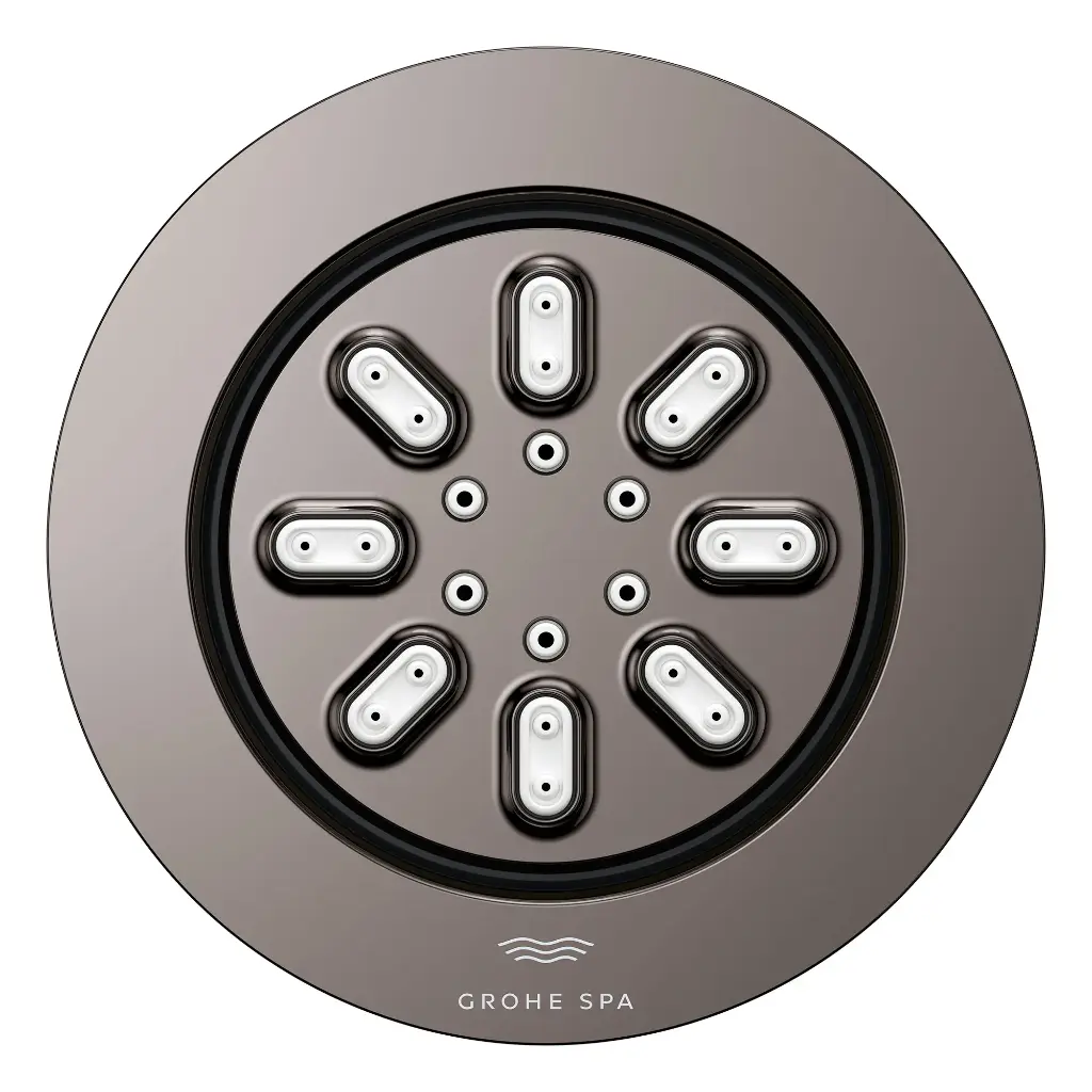 Grohe 26844A00 Body Spray Round 2 Sprays 0.9 Gpm Hard Graphite