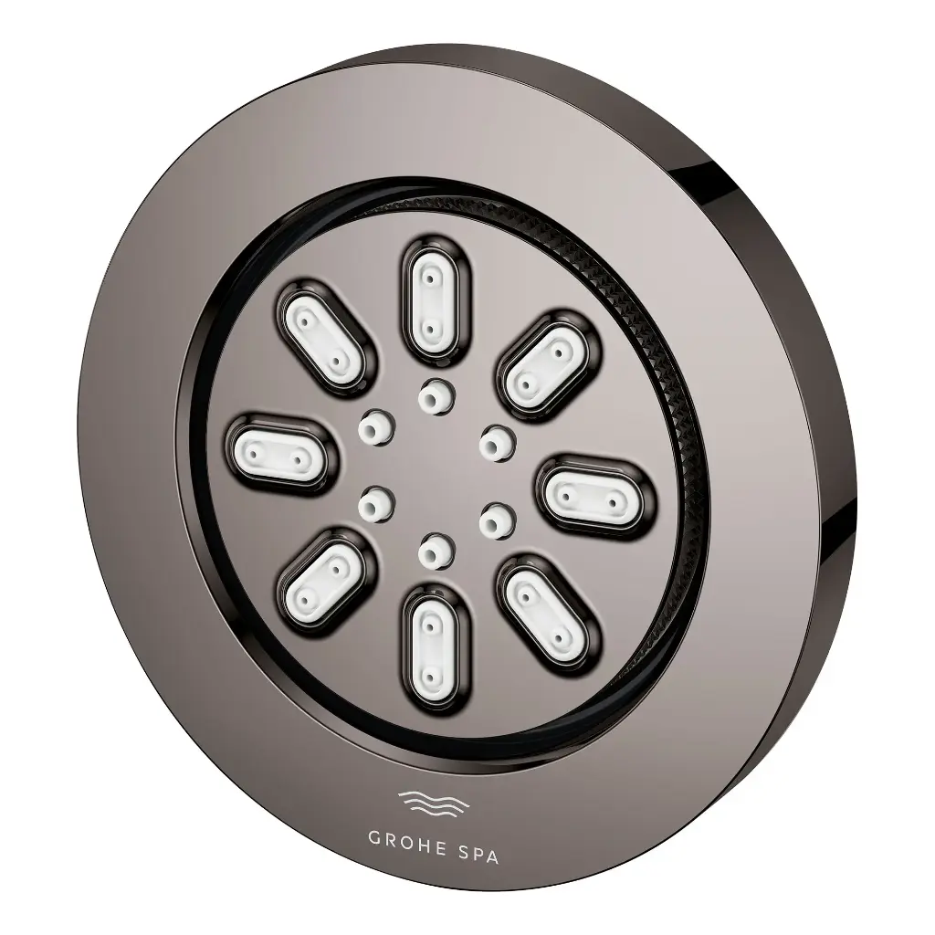 Grohe 26844A00 Body Spray Round 2 Sprays 0.9 Gpm Hard Graphite