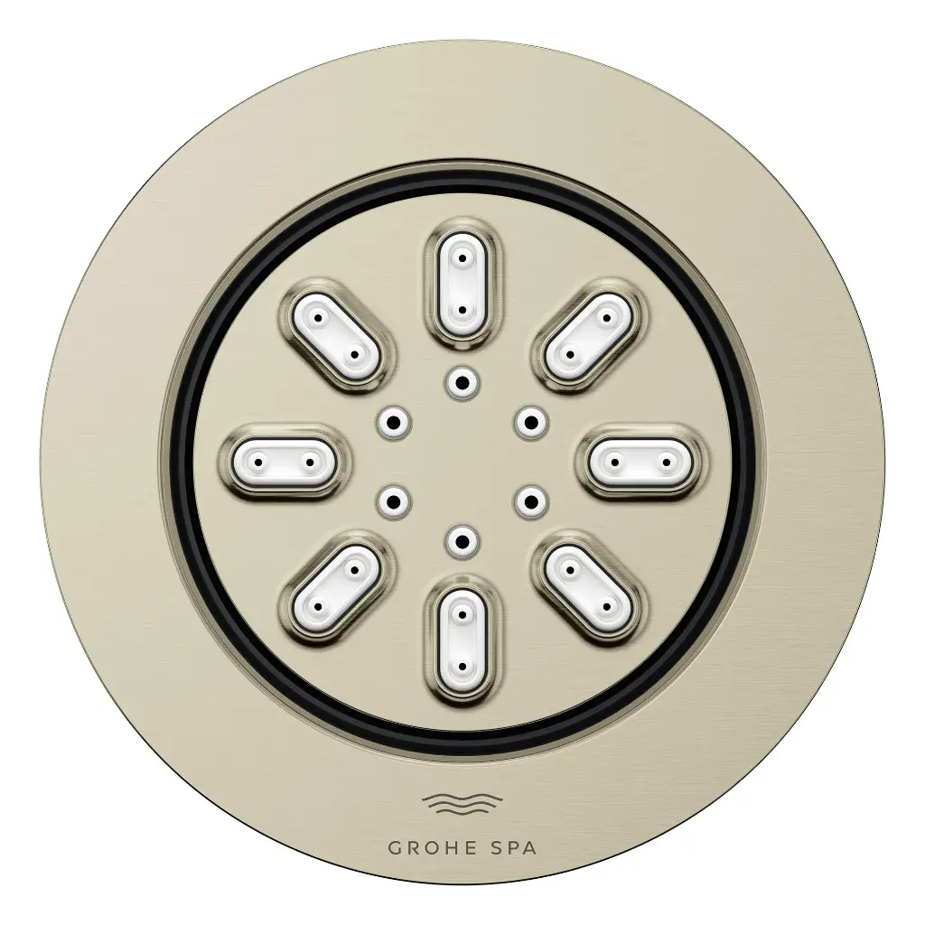 Grohe 26844En0 Body Spray Round 2 Sprays 0.9 Gpm Brushed Nickel