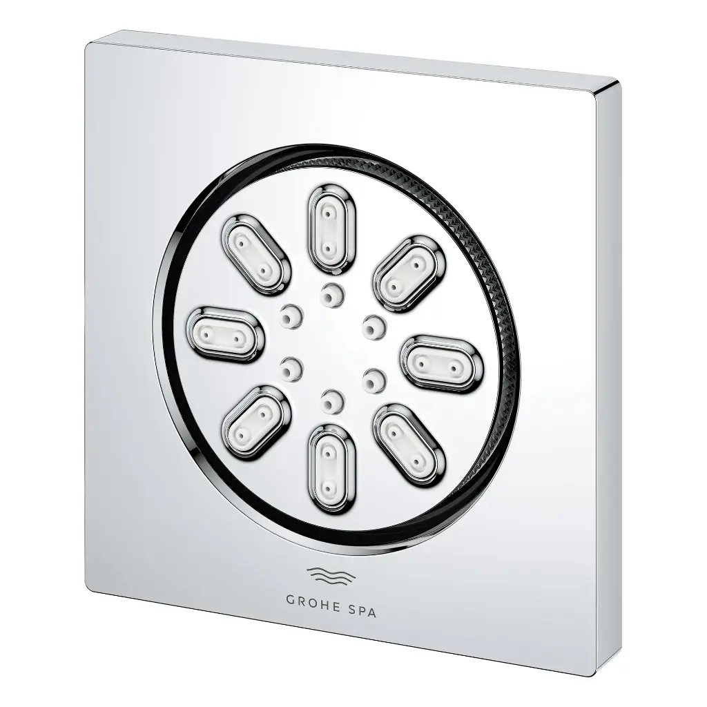 Grohe 26845000 Body Spray Square 2 Sprays 0.9 Gpm Chrome