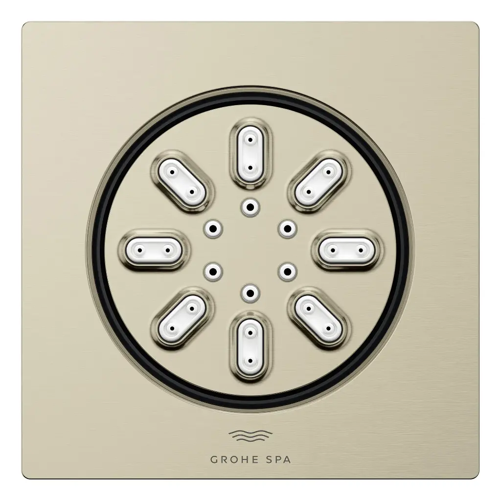 Grohe 26845En0 Body Spray Square 2 Sprays 0.9 Gpm Brushed Nickel