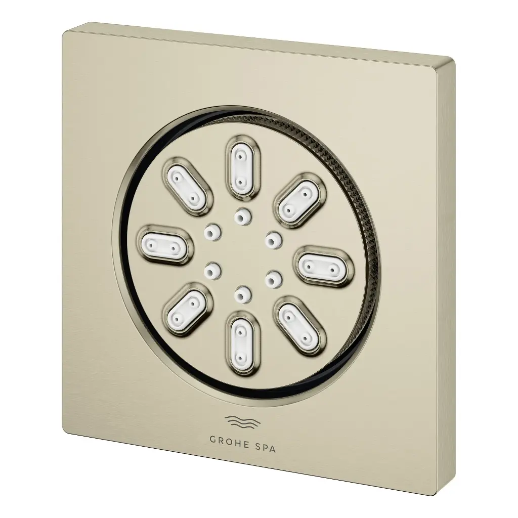 Grohe 26845En0 Body Spray Square 2 Sprays 0.9 Gpm Brushed Nickel