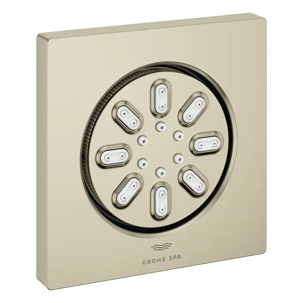 Grohe 26845En0 Body Spray Square 2 Sprays 0.9 Gpm Brushed Nickel