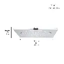 Grohe 26881000 Rainshower Aqua 10" Headshower 6,6L Us Chrome