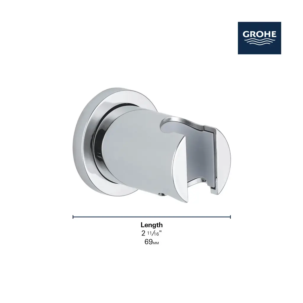 Grohe 270742430 Rainshower Wall Hand Shower Holder Matte Black
