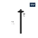 Grohe 27487EN0 12" Ceiling Shower Arm With Square Flange Brushed Nickel