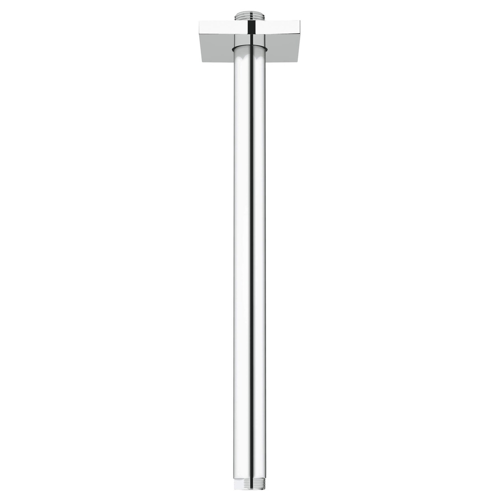 Grohe 27487EN0 12" Ceiling Shower Arm With Square Flange Brushed Nickel