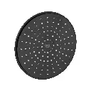 Grohe 278142431 210 Shower Head 8" 1 Spray 6.6 L/Min (1.75 Gpm) Matte Black