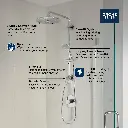 Grohe 27867Gn1 25" Euphoria Shower System 9.5 L/Min (2.5 Gpm) Brushed Cool Sunrise