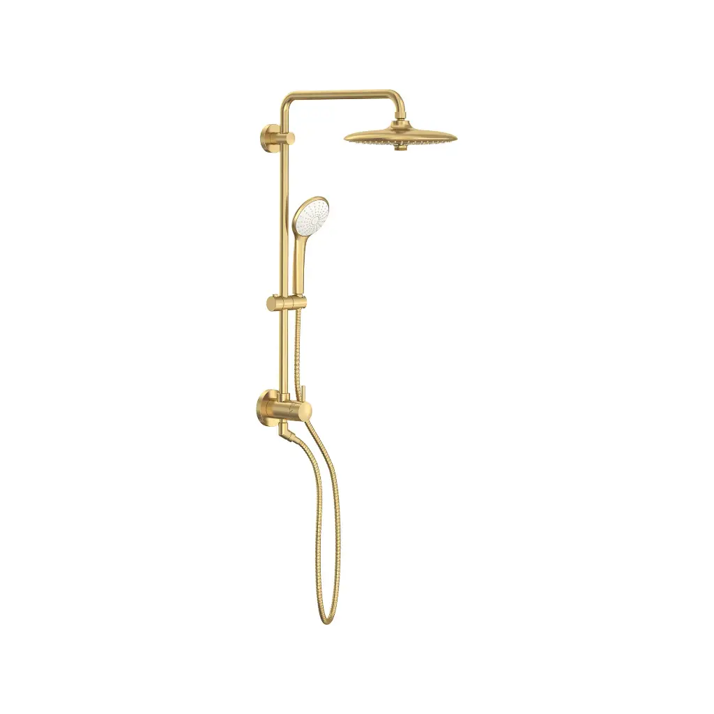Grohe 27867Gn1 25" Euphoria Shower System 9.5 L/Min (2.5 Gpm) Brushed Cool Sunrise