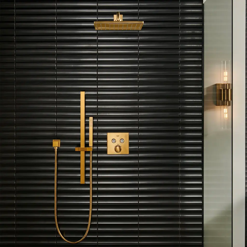 Grohe 27892GN0 24" Shower Slide Bar Brushed Cool Sunrise