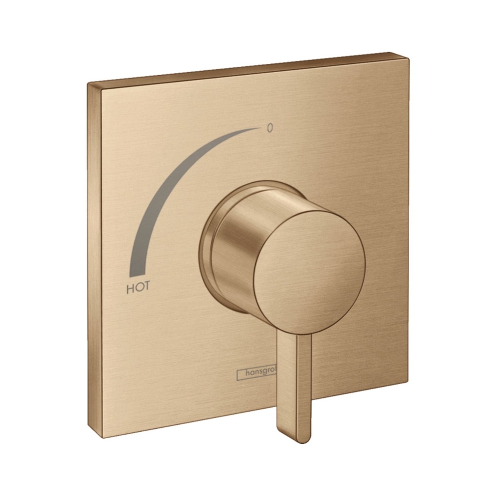 Hansgrohe 15724141 Square Pressure Balance Trim