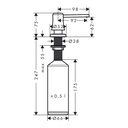 Hansgrohe 04796000 Soap/Lotion Dispenser