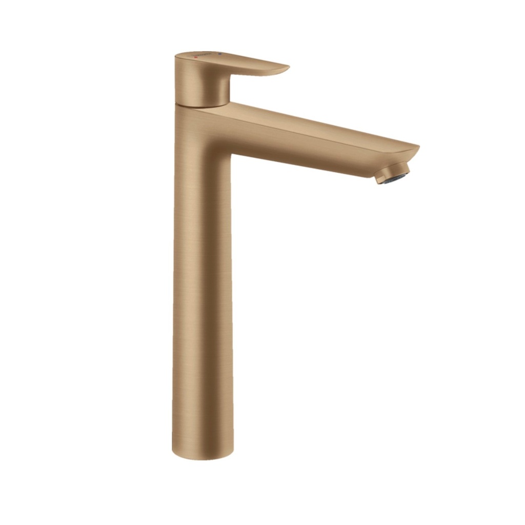 Hansgrohe 71717141 Talis E Basin Mixer 240 Without Pop Up Waste Set Brushed Bronze