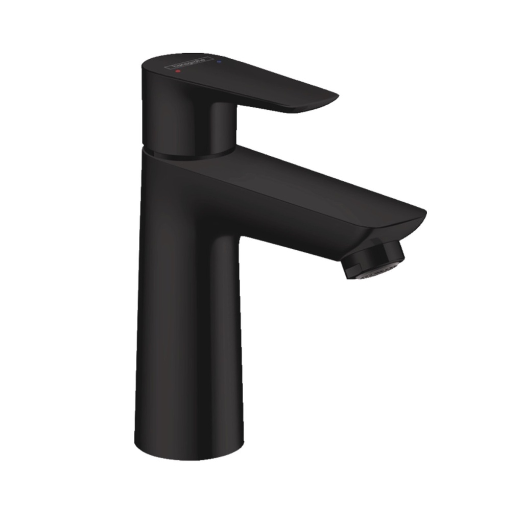 Hansgrohe 71710671 Talis E Basin Mixer 110 With Pop Up Waste Set Matte Black