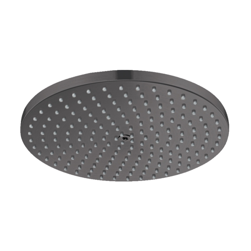Hansgrohe 27624341 Showerhead 240 1-Jet PowderRain Brushed Black Chrome