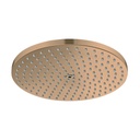 Hansgrohe 27624141 Showerhead 240 1-Jet PowderRain Brushed Bronze