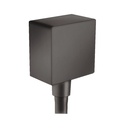 Hansgrohe 26455341 Square Wall Outlet With Check Valves