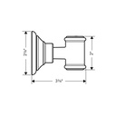Hansgrohe 16325830 Axor Montreux Porter Polished Nickel