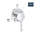 Grohe 291062431 3-Way Diverter Trim Matte Black