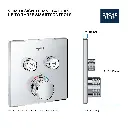 Grohe 29141A00 Single Function Thermostatic Valve Trim Hard Graphite