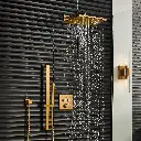 Grohe 29141GN0 Dual Function Thermostatic Valve Trim Brushed Cool Sunrise