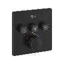 Grohe 291422430 Triple Function Thermostatic Valve Trim Matte Black
