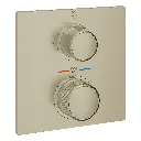 Grohe 29177En1 Single Function 2-Handle Thermostatic Valve Trim Brushed Nickel