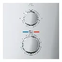 Grohe 29178001 Dual Function 2-Handle Thermostatic Valve Trim Chrome