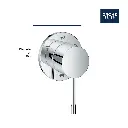 Grohe 292032431 Essence 3-Way Diverter Trim