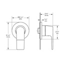 Grohe 292992430 2-Way Diverter Trim Matte Black
