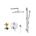 Grohe 29430000 Timeless PBV Rain Shwr Set 1.75Gpm Us Chrome