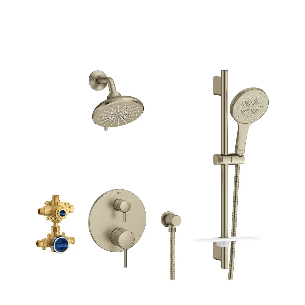 Grohe 29431EN0 Timeless PBV Shwr Set 1.75Gpm Us Brushed Nickel