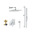 Grohe 29432000 Eurocube PBV Rain Shwr Set 1.75Gpm Us Chrome