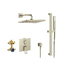Grohe 29432EN0 Eurocube PBV Rain Shwr Set 1.75Gpm Us Brushed Nickel