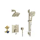 Grohe 29433EN0 Eurocube PBV Shwr Set 1.75Gpm Us Brushed Nickel