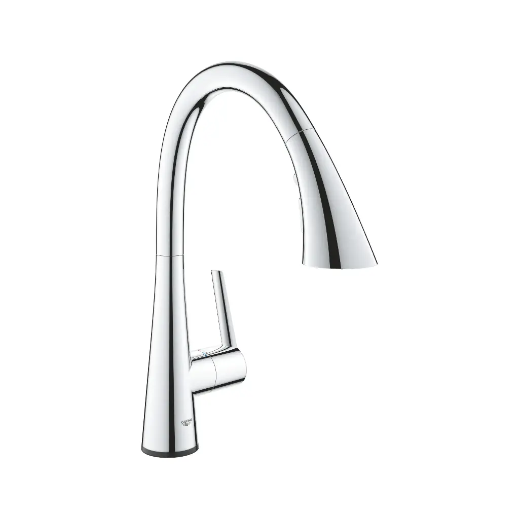 Grohe 30205002 Ladylux L2 Touch Triple Spray Pull-Down Chrome