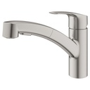 Grohe 30306DC1 Eurosmart Pull-Out Kitchen Faucet Grohe Supersteel