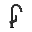 Grohe 303772430 Single-Handle Pull Down Kitchen Faucet Dual Spray 6.6 L/Min (1.75 Gpm) Matte Black