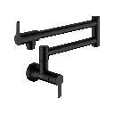Grohe 310752432 2-Handle Wall Mount Pot Filler Matte Black