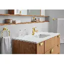 Grohe 34270GNA Single Hole Single-Handle S-Size Bathroom Faucet 4.5 L/Min (1.2 Gpm) Brushed Cool Sunrise