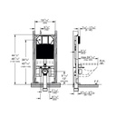 Grohe 39688000 Rapid Sl Slim Wc 6-9 L 1,13M Us Grohe No Finish
