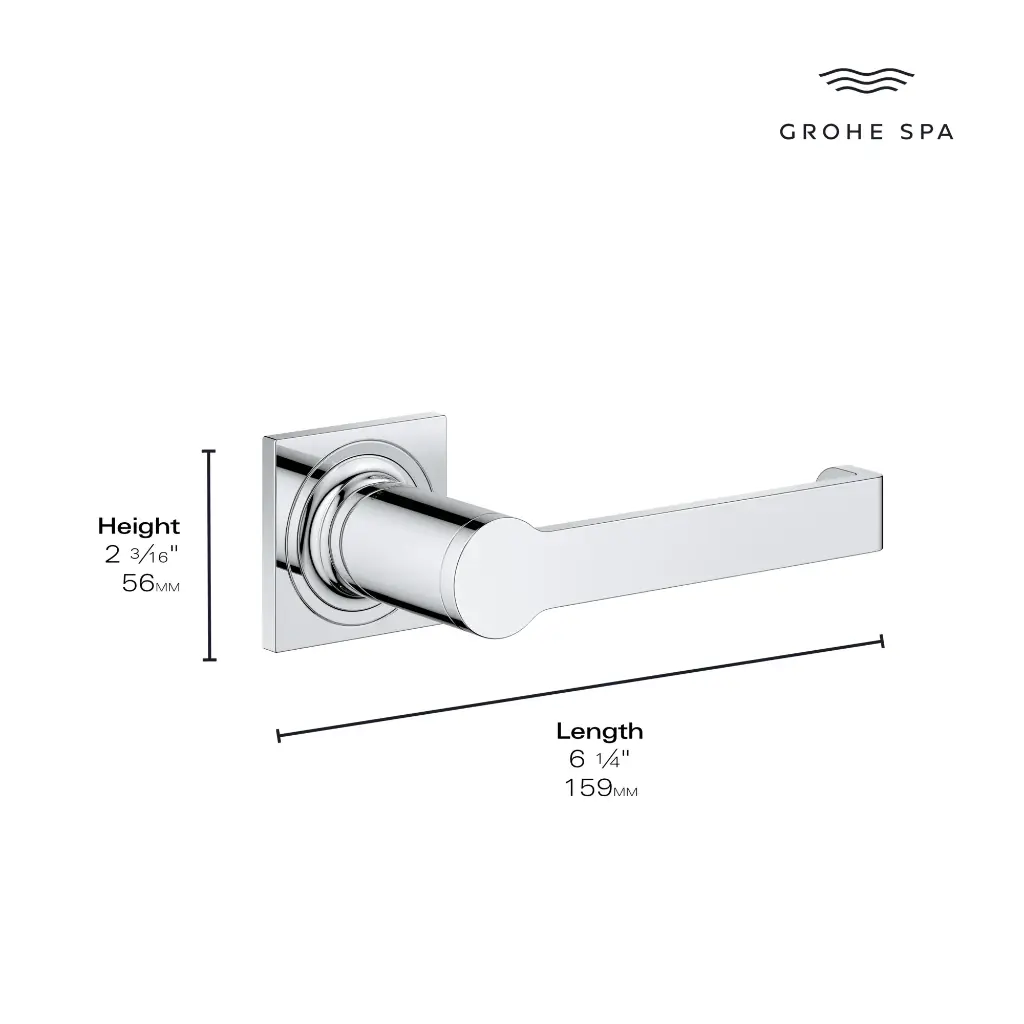 Grohe 402792431 Toilet Paper Holder Matte Black